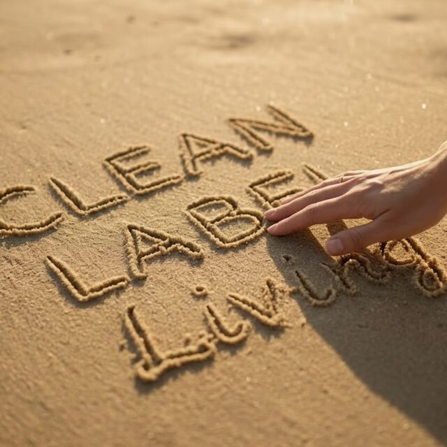 Healthy, Natural Living starts with clean product labels